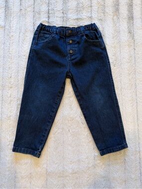 Easy Peasy Dark Blue Denim Jeans - 3T